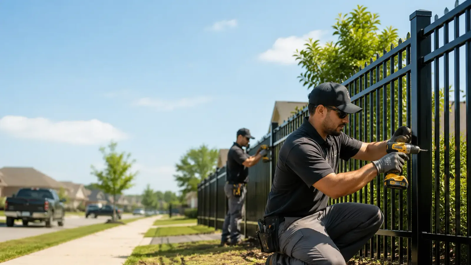 Metal Fence Installation in Saint Louis, MI